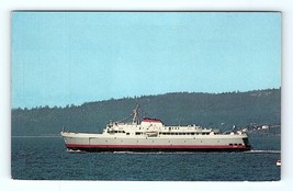Postcard MV Coho Black Ball Ferry Transport Passenger Ship Victoria, B.C. Canada - £6.25 GBP