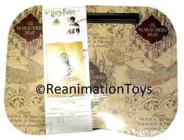 Harry Potter Marauder&#39;s Map Laptop Tablet Lap Desk Table Tray with Noteb... - $49.99