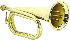 Shreyas New Brass Bugle Professional Us Military Cavalry Style Horn From The - £50.98 GBP