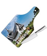 BANGKOK THAILAND : Gift Cutting Board Temple Flag Thai Buddhist Country ... - $28.99
