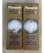 BRAND NEW! Pinnacle Gold Golf Balls Women 2 Sleeves 6 Balls Susan G. Komen - £10.60 GBP