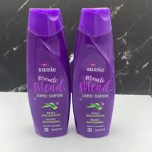 Aussie Miracle Mend Aloe &amp; Australian Eucalyptus Shampoo 12.1 fl oz 2 Bo... - $24.74