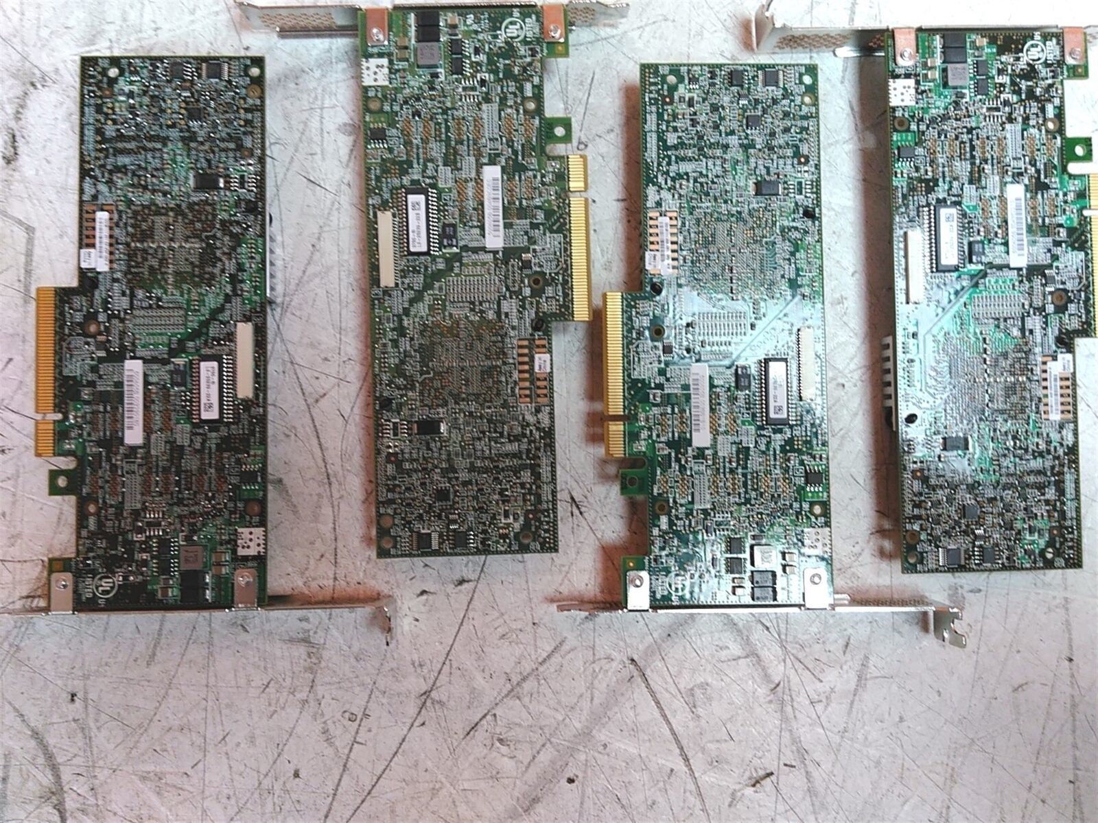 Lot of 4 LSI 9750-8i SAS PCIe RAID Controller Card