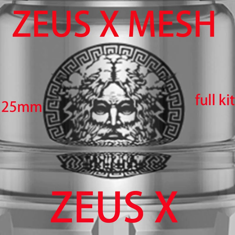 Zeus x zeus x mesh cotton 3.5ml 4.5ml 25mm yftk ka v8 V9 bskr v2 V3 B3 De - £10.56 GBP+
