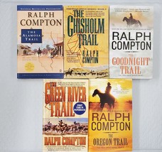 The Trail Drive Series Set of 5 Books  The Alamosa Trail, The Chisholm ... - $27.43