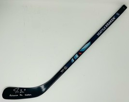 Jordan Eberle Autographed &quot;Release The Kraken&quot; Mini Hockey Stick Fanatics - £109.05 GBP