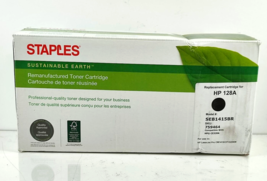 Staples Toner Cartridge Model SEB1415BR Replacement for HP 128A Black - $13.85