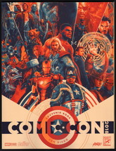 2018 SDCC Convention Souvenir Book Avengers Movie Hellboy X Files Vertig... - $12.86