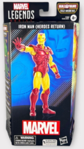 2023 Hasbro Marvel Legends IRON MAN (Heroes Return) 6&quot; Figure New in Box - £17.99 GBP