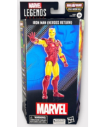 2023 Hasbro Marvel Legends IRON MAN (Heroes Return) 6&quot; Figure New in Box - £17.78 GBP