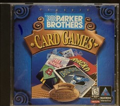 Parker Brothers Classic Card Games PC CD ROM Spades Cribbage Solitaire Rummy - £3.13 GBP