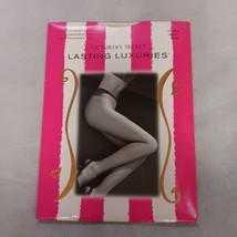 Victoria&#39;s Secret Pantyhose Cream Small Sheer to Waist Lasting Luxuries NEW - £7.82 GBP