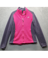 The North Face Jacket Youth Medium Multi Fleece Long Sleeve Mock Neck Fu... - $23.05