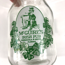 McGuire&#39;s Irish Pub Irish Wake drinking Jar, 2015 Proof with Little Lepr... - $12.84