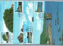 China ROC Taiwan complete set Maxi card ca1980 landscape national park wildlife - £18.48 GBP