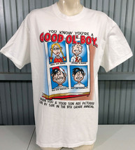 Redneck Novelty You Know You&#39;re a Good Ol&#39; Boy Large T-Shirt  - £13.48 GBP