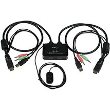 StarTech.com 2 Port USB HDMI Cable KVM Switch with Audio and Remote Swit... - $69.02+