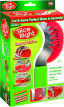 EZ Carve Melon Slicer - Slice &amp; Serve Cake, Watermelon, Cantaloupe AS SE... - $7.92