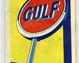 1952 Gulf Oil Map New Hampshire Vermont Massachusetts Connecticut Rhode ... - $11.88