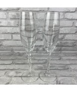 Schott Zwiesel Clear  Crystal Champagne Flute Set of 2 Made in Germany 9... - £18.66 GBP