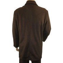 Men's Pea Top Coat Veronesi Wool Cashmere ARNO Brown 46 Regular image 7