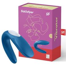 SATISFYER - Dual Couple G-Spot &amp; Clitoral Stimulator, Sex Toy Vibrator Massager - £35.31 GBP