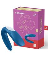 SATISFYER - Dual Couple G-Spot &amp; Clitoral Stimulator, Sex Toy Vibrator M... - £35.31 GBP