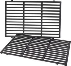 2 PCs Grill Grates Replacement for Weber Spirit 300 Series Weber 7638 NEW - £63.83 GBP