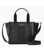 New Kate Spade Kip Perforated Leather Small Tote Black with Dust bag - $2,395.00 MXN