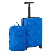 Lego Luggage Set Blue Black Expandable Carry-On Backpack 2-Piece Trolley - $2,688.26 MXN