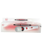 Adam &amp; Eve Magic Massager - White/Red - £48.22 GBP