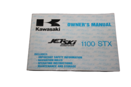 Kawasaki STX 1100 Jet Ski JT1100-B1 service manual 99920-1847-01 - £34.81 GBP