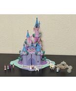 Vintage 1995 Bluebird Polly Pocket Disney Cinderella Castle Figures Ligh... - $150.00