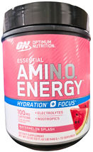 Optimum Nutrition Amino Energy + Focus Pre-Workout Watermelon 1.42 Lbs E... - $43.61