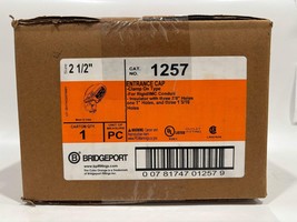New Bridgeport 1257 Clamp On Service Entrance Cap 2 1/2&quot; - $59.00