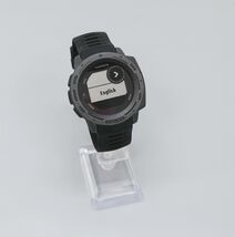Garmin Instinct Solar Rugged GPS Smartwatch - Graphite/Black  010-02293-10 image 2