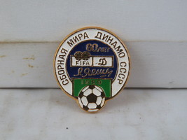 Vintage Soccer Pin - Dinamo Moscow 60th Anniversary - Stamped Pin  - £15.02 GBP