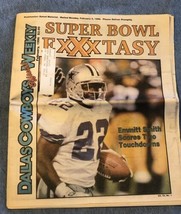 Dallas Cowboys Weekly Super Bowl XXX Feb 1996 Emmitt Smith Cover - £13.45 GBP