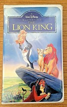 The Lion King, Walt Disney Masterpiece Collection, VHS 2977 - $6.81 CAD