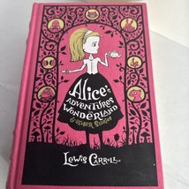 Alice’s Adventures in Wonderland Lewis Carroll Barnes &amp; Noble Pink Hardcover - £18.98 GBP