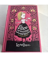 Alice’s Adventures in Wonderland Lewis Carroll Barnes &amp; Noble Pink Hardc... - £18.59 GBP