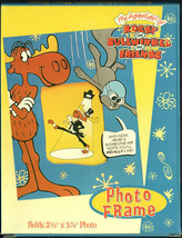Group of 2 Licensed Rocky and Bullwinkle Photo Frames in Original Box - £4.71 GBP
