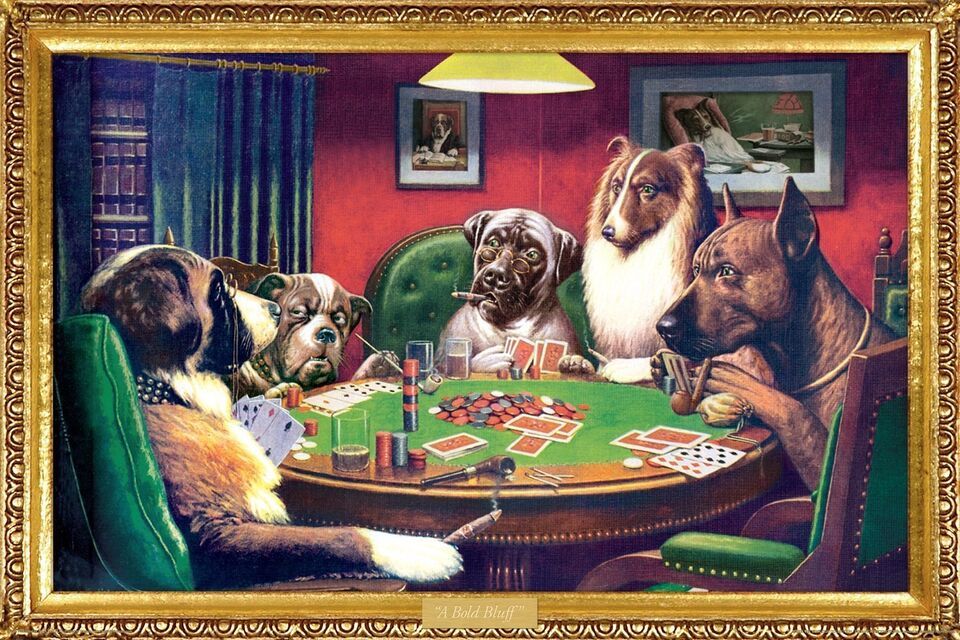 Dogs Playing Poker KELLY Poster Unused-
show original title

Original Te... - $5.36