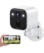 Security Cameras Wireless Outdoor,Battery Powered 2K WiFi Camera for Hom... - $28.45