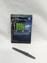 Axis And Allies War At Sea Le Terrible French Destroyer Miniature 4/64 - $8.90