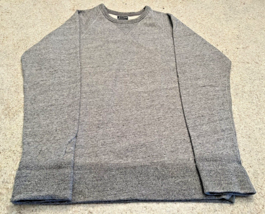 J. Crew Vintage Fleece Gray Cotton Sweatshirt (XS) - £16.23 GBP