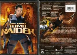 Lara Croft Tomb Raider Ws Sp Collector Ed Dvd Angelina Jolie Paramount Video New - £6.34 GBP