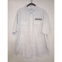 Nice Men&#39;s Nautica Jeans Co. Button Front Short Sleeved with Graphics - £11.50 GBP