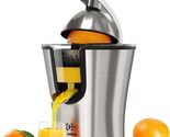 Eurolux Premium Electric Orange Juicer | Stainless Steel Citrus Squeezer... - $42.04