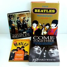 The Beatles Book Lot Illustrated Lyrics Pictures Come Together 1964 Paperback - £58.34 GBP